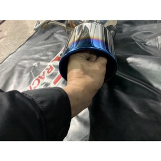 DK汽車保養升級套件LEVORG 超帥超美伯利茲 BLITZ尾段排氣管鉉彩鈦色尾飾管極低頻聲音