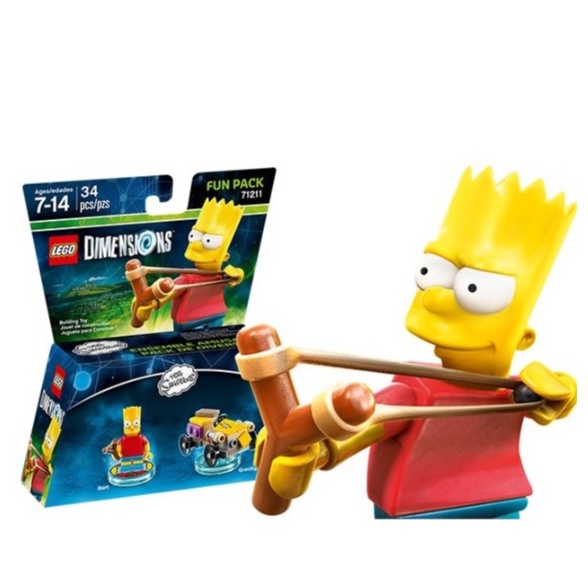 全新現貨 Lego 71211 霸子  辛普森家庭 Bart Simpson 次元 Dimensions 樂高
