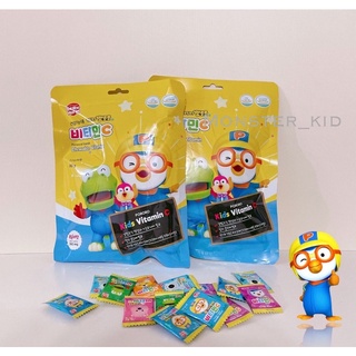 【monster_kid】韓國代購！現貨商品！pororo維他命C錠 50入 小朋友的維他命