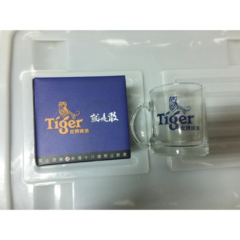 Tiger老虎啤酒就是敢玻璃馬克杯