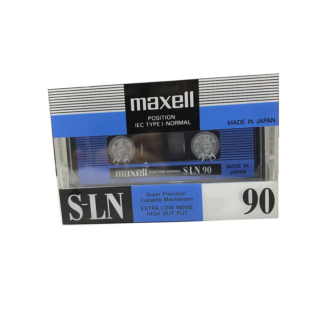 maxell S-LN 90分 日本製  錄音空白帶  (空白 錄音帶)