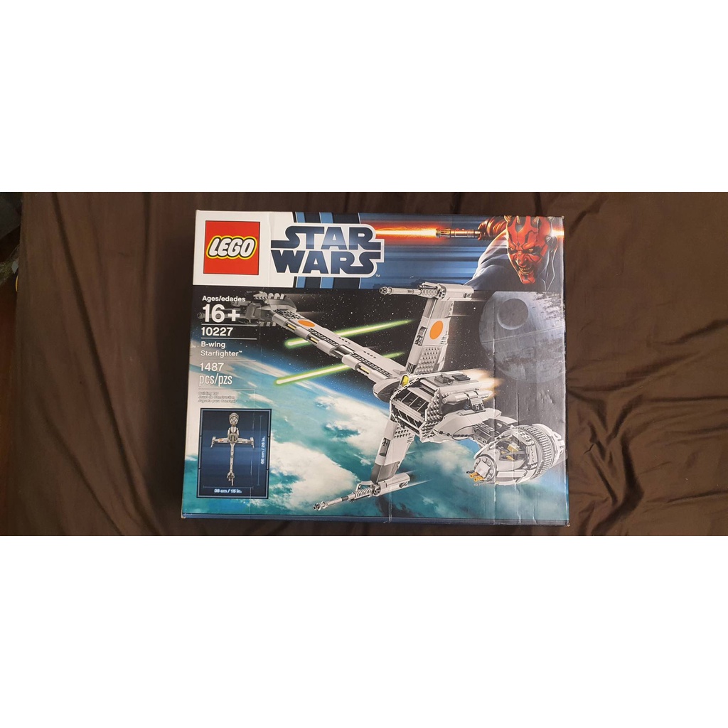 LEGO 樂高 10227 Star Wars 星際大戰 B-Wing Starfighter (限郵寄或面交)