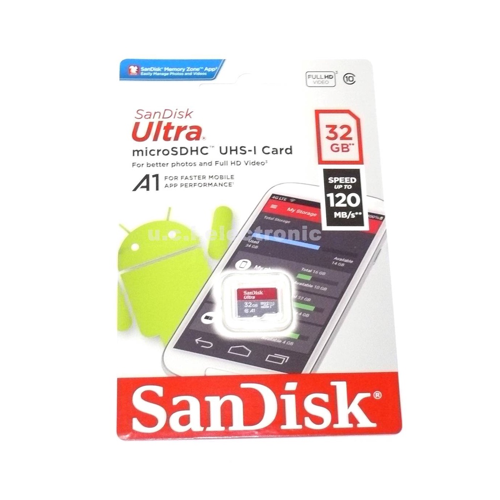 【UCI電子】(X-2) SanDisk micro A1 SD32GB Class10 SD32G記憶卡 32G
