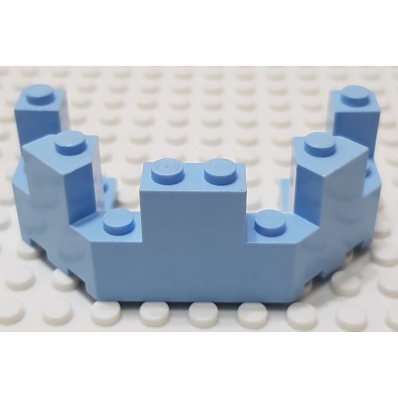 樂高 6066 僅出現在 41055 淺水藍色 塔頂 城牆 城堡 堡壘 配件