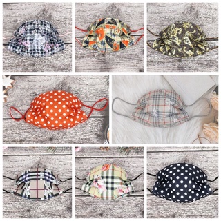🌸千鳥格、花卉、毛線、點點口罩🌼10入成人一次性三層日常防護口罩 印花口罩 時尚口罩