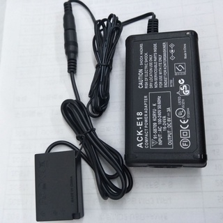 ACK-E18 ACKE18 交流電源適配器帶 LP-E17 假電池適用於佳能相機 EOS 77D 200D 750D