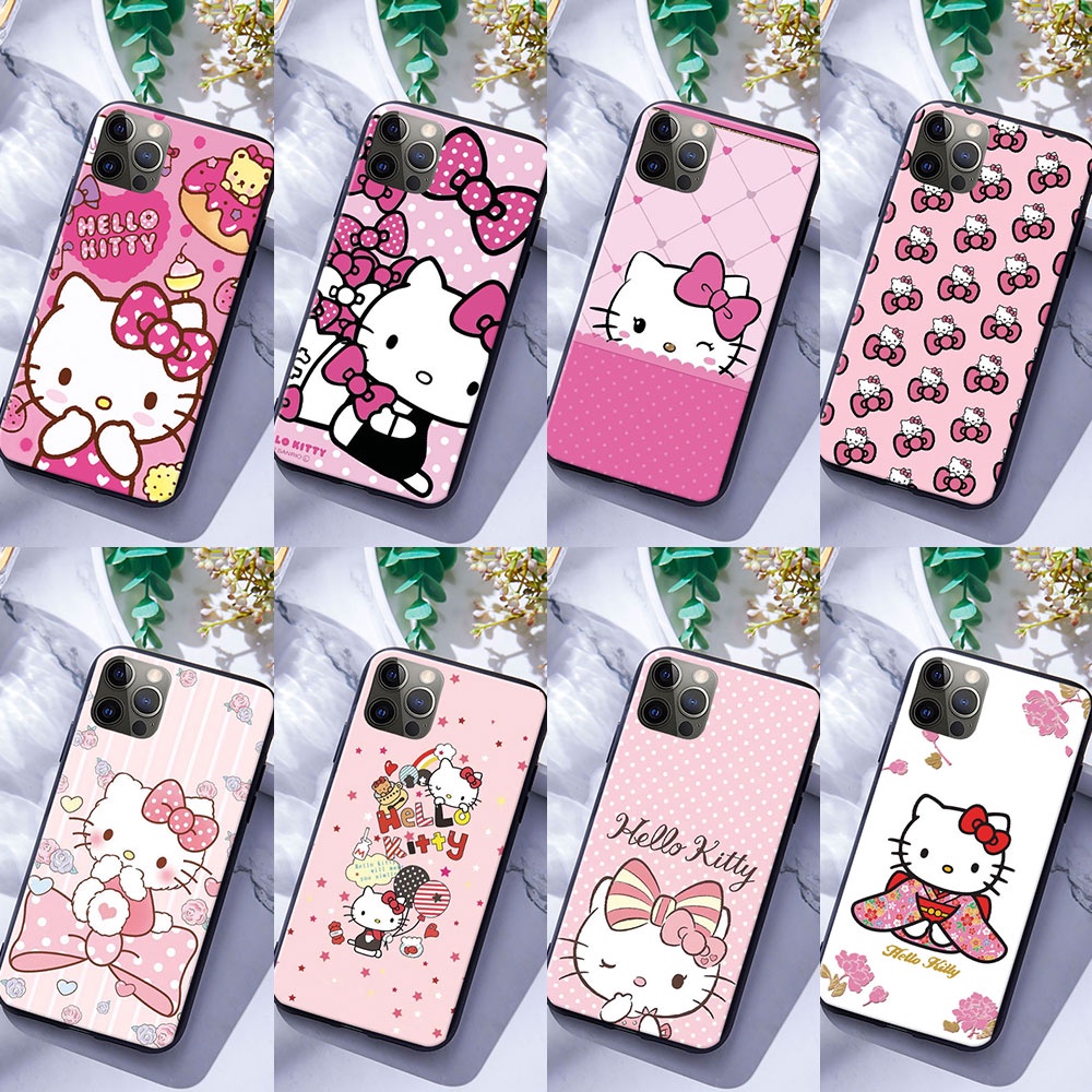 Realme C1 C2 C3 C11 2021 C12 軟殼保護套矽膠手機殼 Hello Kitty