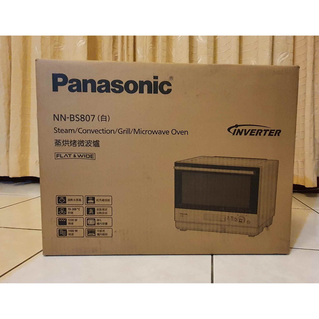 Panasonic 國際牌 30L 蒸氣烘烤微波爐  NN-BS807 全新品