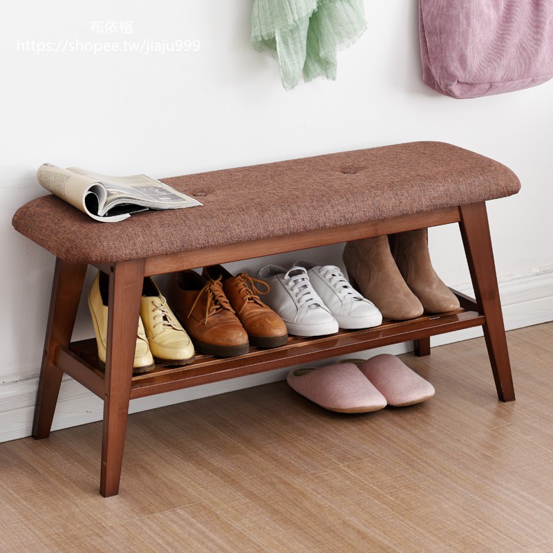 【布衣格】換鞋凳簡約現代儲物凳家用鞋柜矮凳子創意收納沙發凳小鞋架子門口