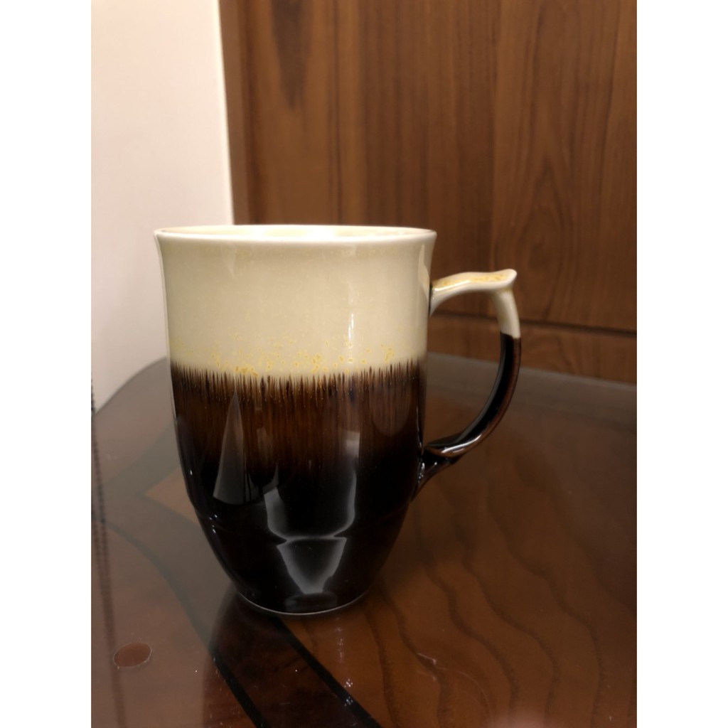 乾唐軒遠紅外線活瓷 - 雪晶馬克杯（活潑甜美鵝黃款）茶杯  咖啡杯 水杯 (適合當送禮物禮品) 容量約 380ml