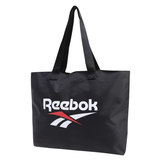 現貨☆【Reebok配件館】☆【Reebok LOGO托特包/肩背包】☆【RBW003F1】(黑色)