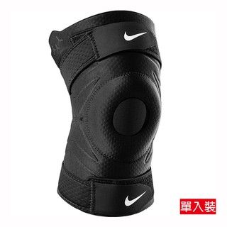 NIKE PRO 開口調節式護膝 單入裝 DRI-FIT快乾科技 N1000672010 【樂買網】