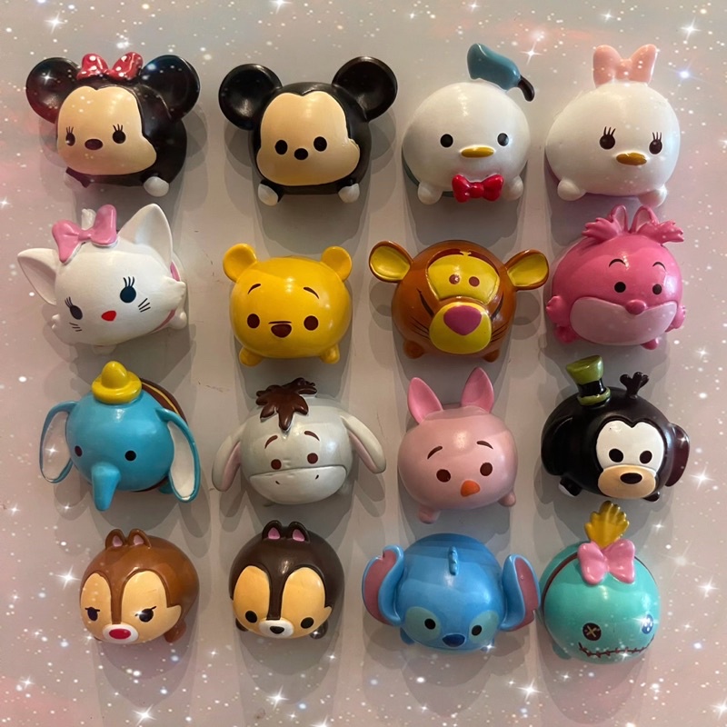 迪士尼TSUMTSUM磁鐵 米奇米妮 高飛 唐老鴨黛西 奇奇蒂蒂 小熊維尼跳跳虎小豬屹耳 史迪奇小金 柴郡貓小飛象瑪莉貓