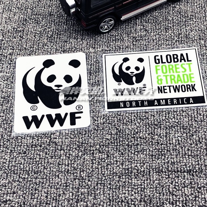 現貨 最速灣岸車貼反光車貼熊貓貼紙野生動物保護世界自然環境保護貼紙 蝦皮購物