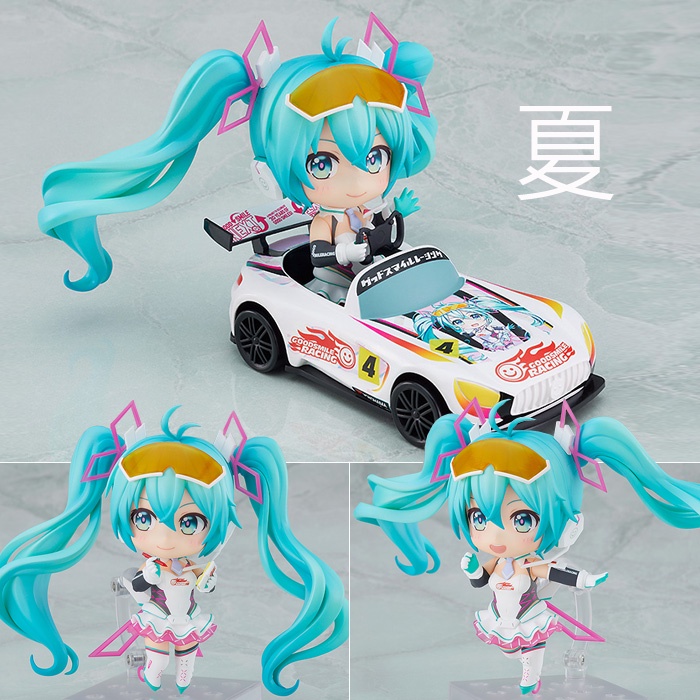 《夏本舖》日版 GSC 黏土人 1578 RACING MIKU 2021 初音未來 GT計畫 賽車女郎 訂購單 Q版