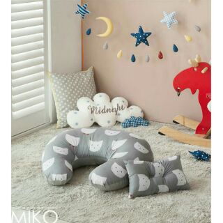 🐻韓國品牌👶PRIELLE《北歐森林》哺乳枕。授乳枕。嬰兒枕。U型枕。彌月禮