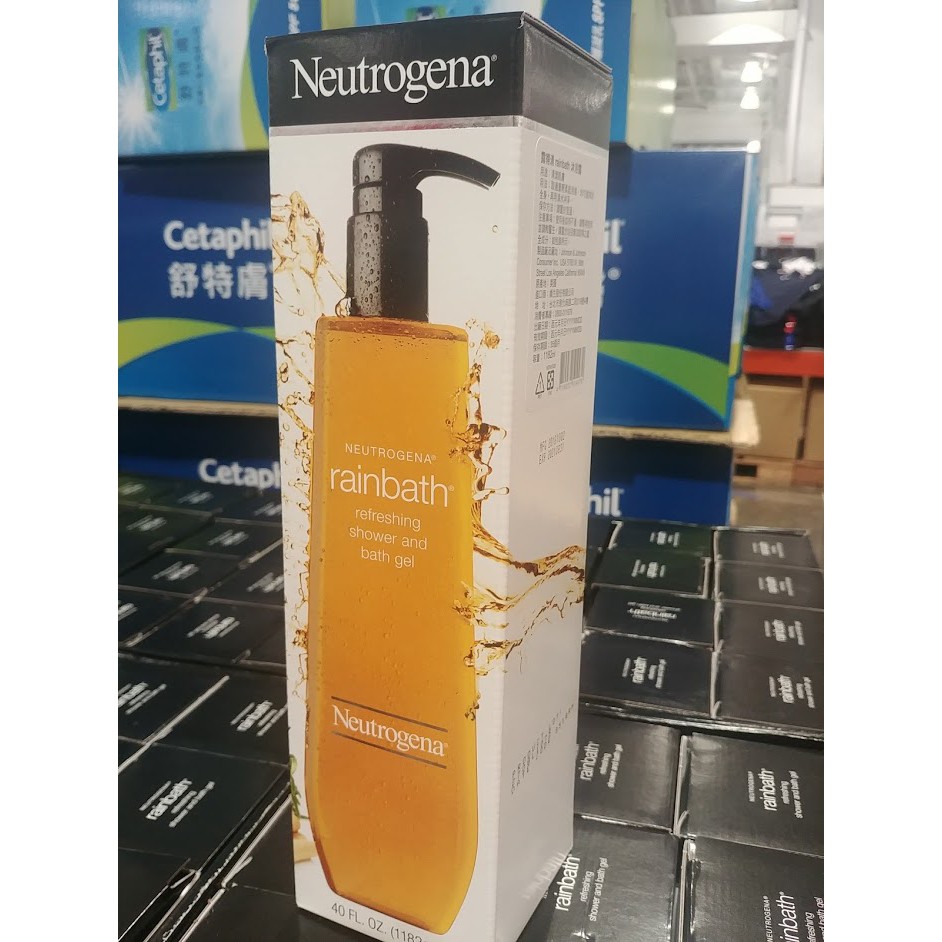 (售完為止)特價459元 好市多Neutrogena 露得清 沐浴露/沐浴乳(1182ml/1瓶)