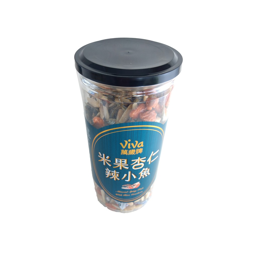 Costco《零食》萬歲牌Viva 米果杏仁辣小魚 340g