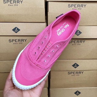 現貨實拍丨sperry水洗布小白鞋赤足鞋休閑鞋低幫一腳蹬帆船鞋女帆船鞋男鞋莫卡辛豆豆鞋樂福鞋