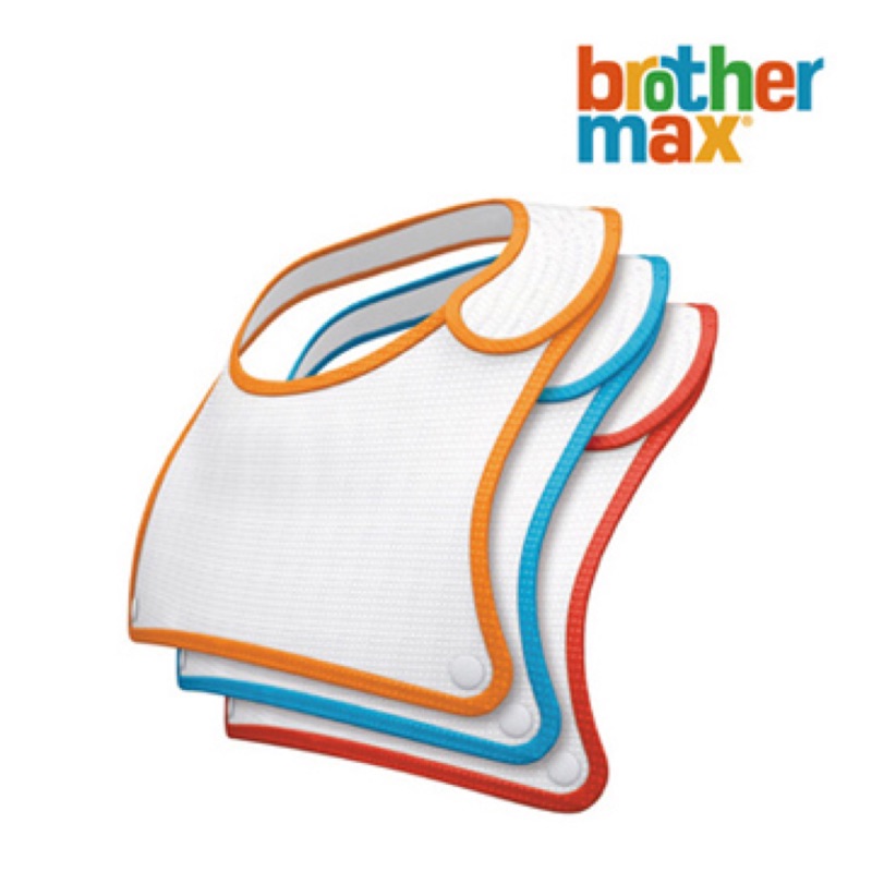 Brother max 三入替換 圍兜 原購入價400元 全新 現貨1組