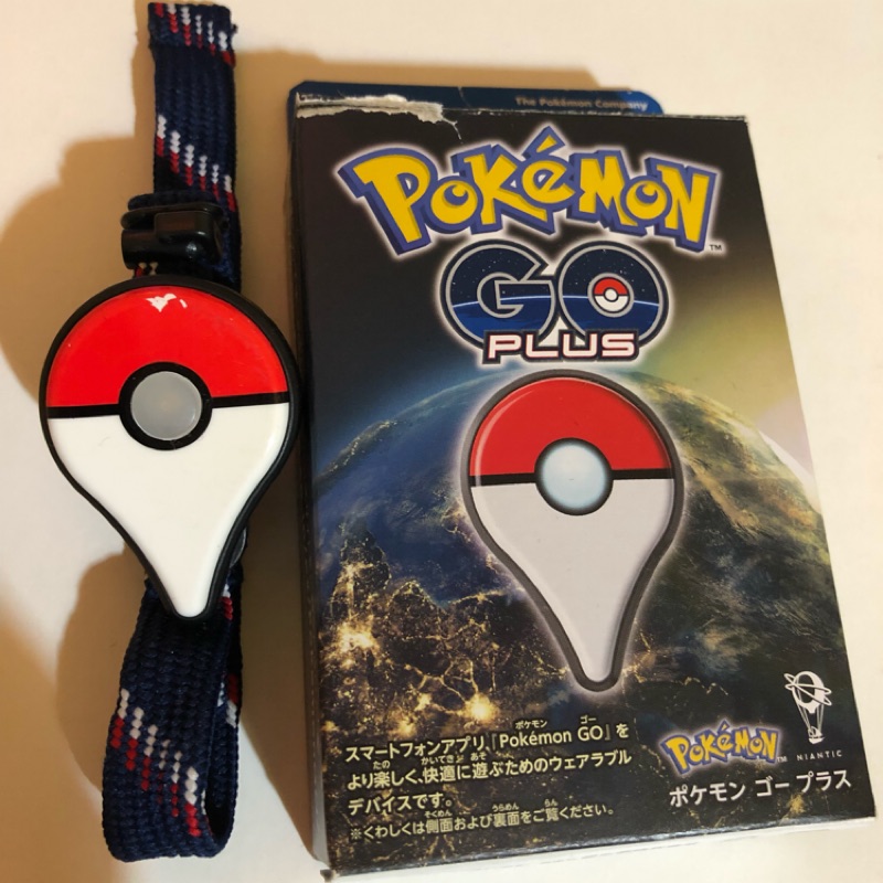 日版精靈寶可夢pokemon Pokemon Go Plus 電池版 蝦皮購物