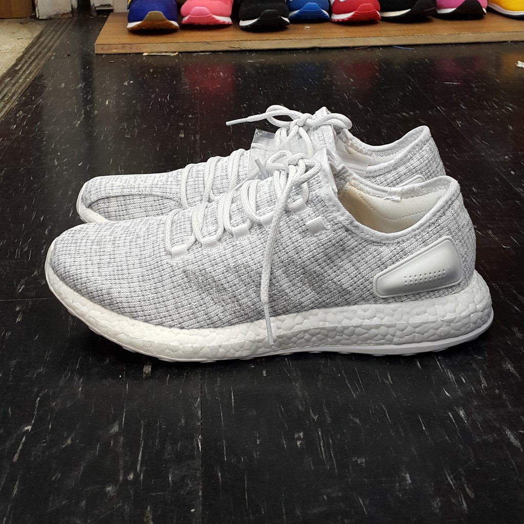 adidas PureBOOST 灰色 灰白 雪花 平民版 350 BOOST 彭于晏 BA8893