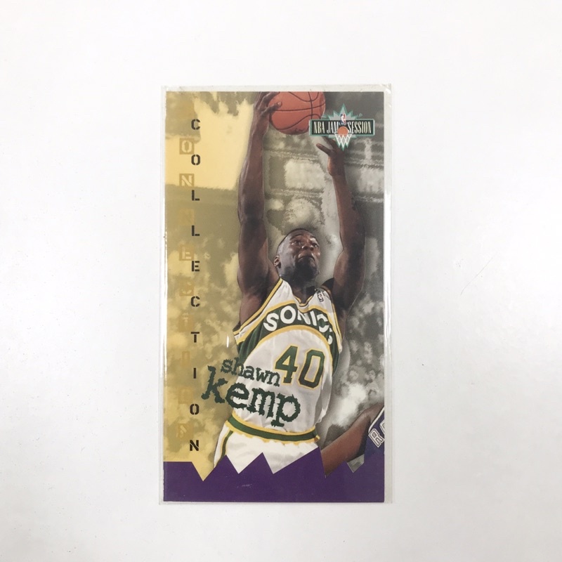 1995 FLEER NBA JAM SESSION SHAWN KEMP # 99 長卡 籃球卡 球員卡 收藏卡