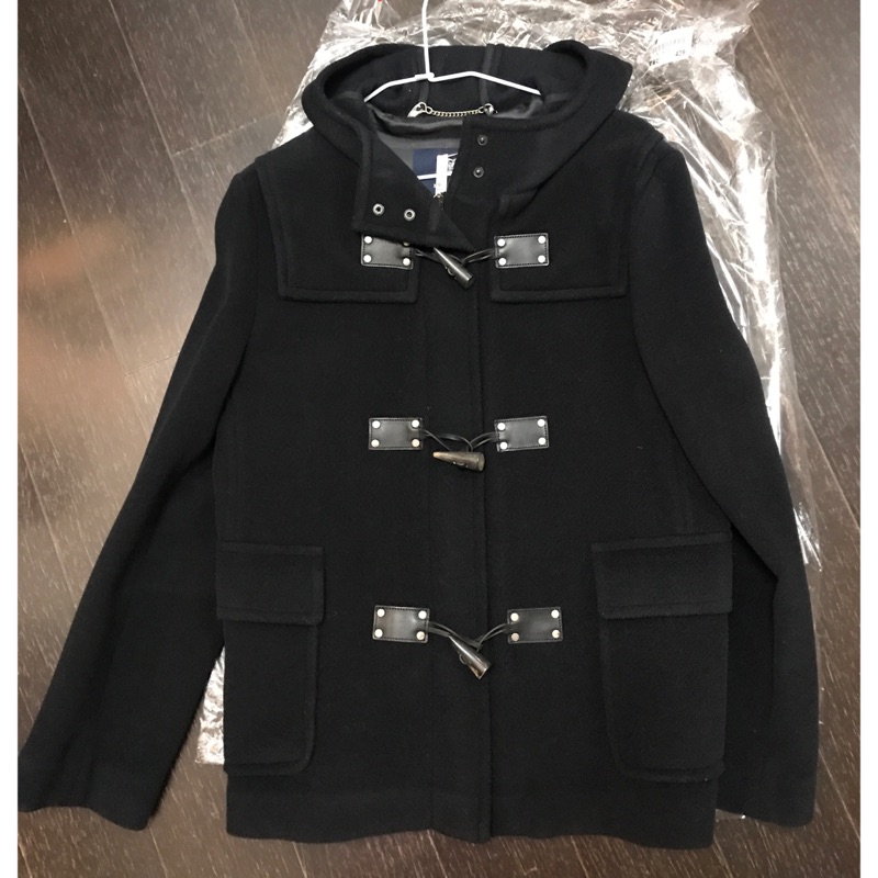 Burberry 牛角短版連帽外套【英國製】【專櫃買的~保證真品】