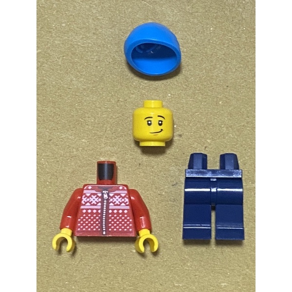 LEGO 樂高 人偶 紅色毛衣男孩 CREATOR 冬季 40416