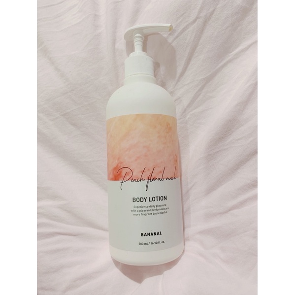 bananal body lotion 韓國進口身體乳（peach flavor）