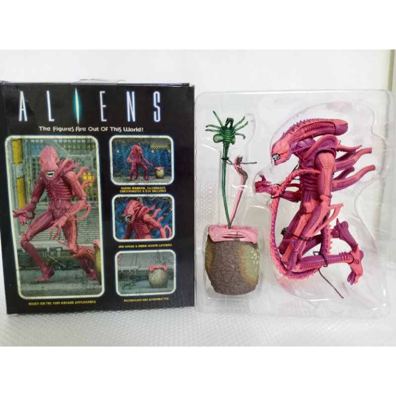 NECA  未拆封Aliens 正版 電玩版芭比風粉紅異形異形蟲異形蛋 豪華組合