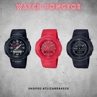 []錶子$行頭[] CASIO G-SHOCK 復刻經典 AW-500 系列 雙顯示 電子錶 - 黑紅、消光黑、消光紅