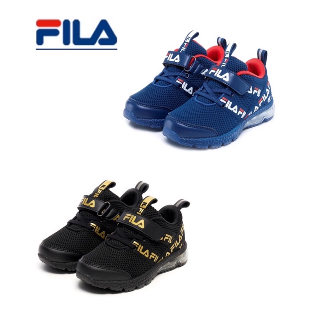 FILA KIDS （新品）🔥免運🔥中童運動鞋-藍 2-J426W-331 黑 2-J426W-008原價1680