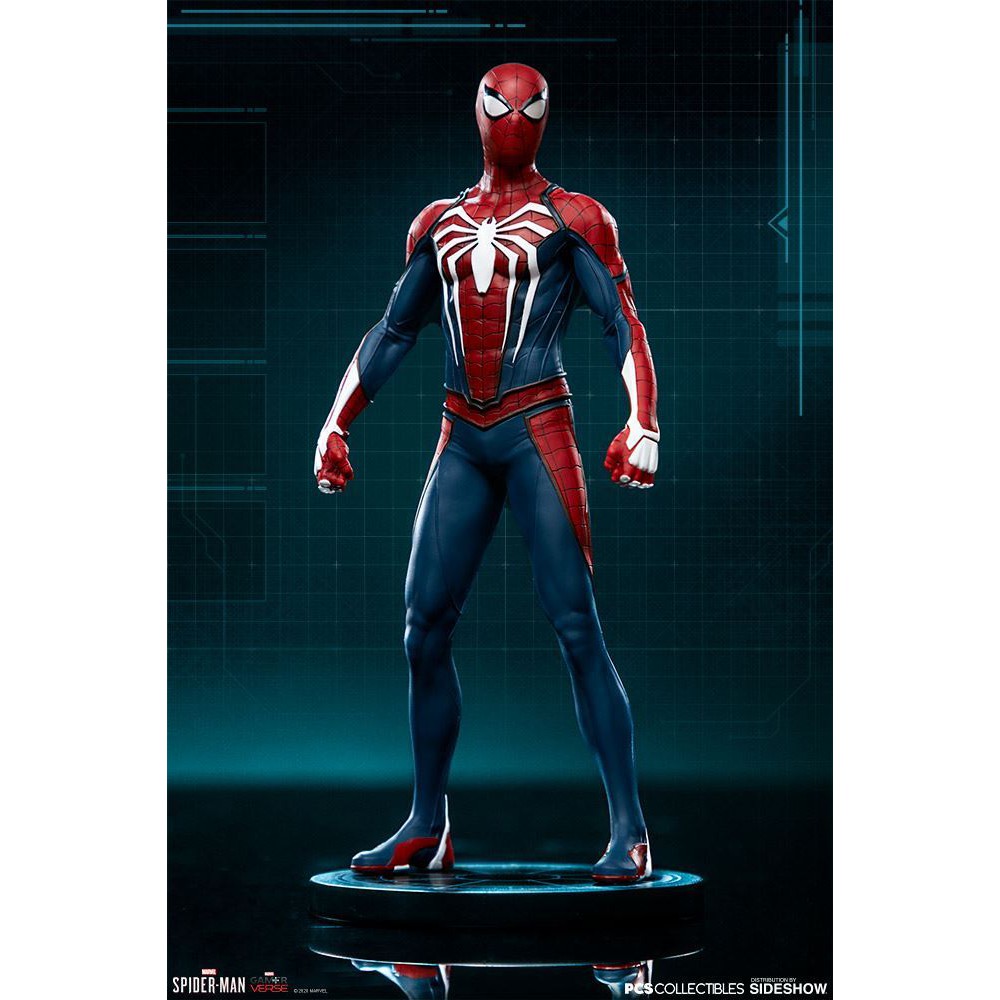 【撒旦玩具 SatanToys】預購 PCS SIDESHOW 電玩 漫威：蜘蛛人 先進戰衣款 雕像 Spiderman
