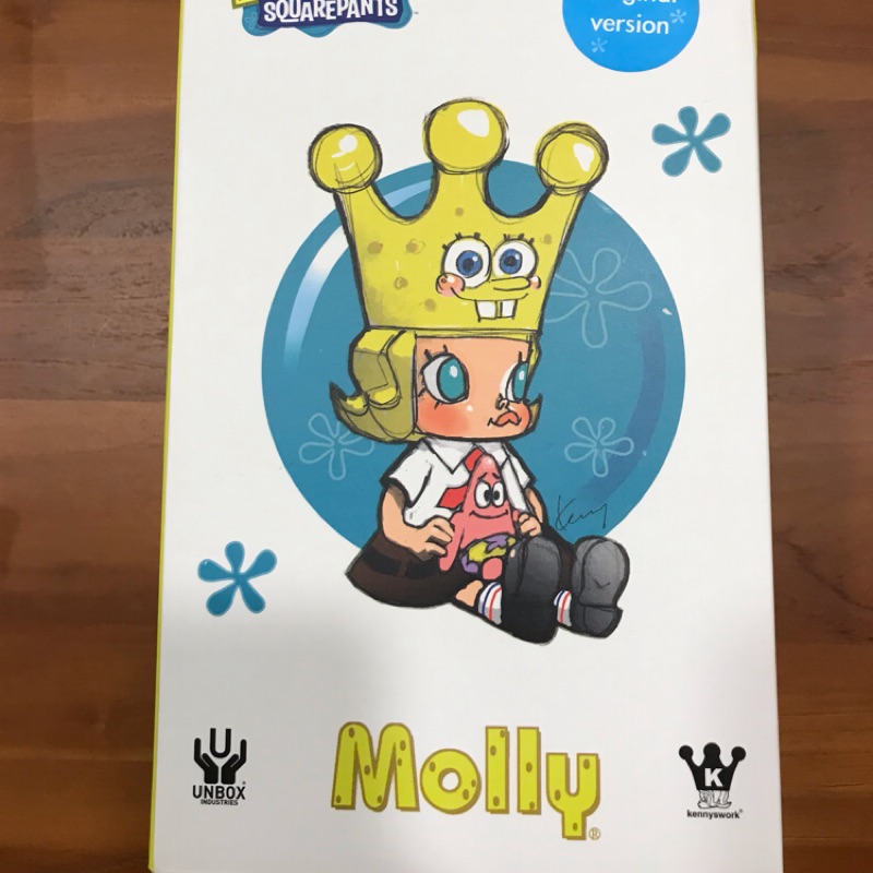 MOLLY x SPONGEBOB COLLAB PROJECT Kennyswork Unbox 海綿寶寶  茉莉