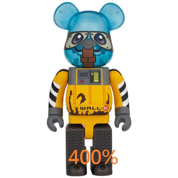 【一木家玩具】迪士尼系列 WALL E 瓦力 Be@rbrick 400%