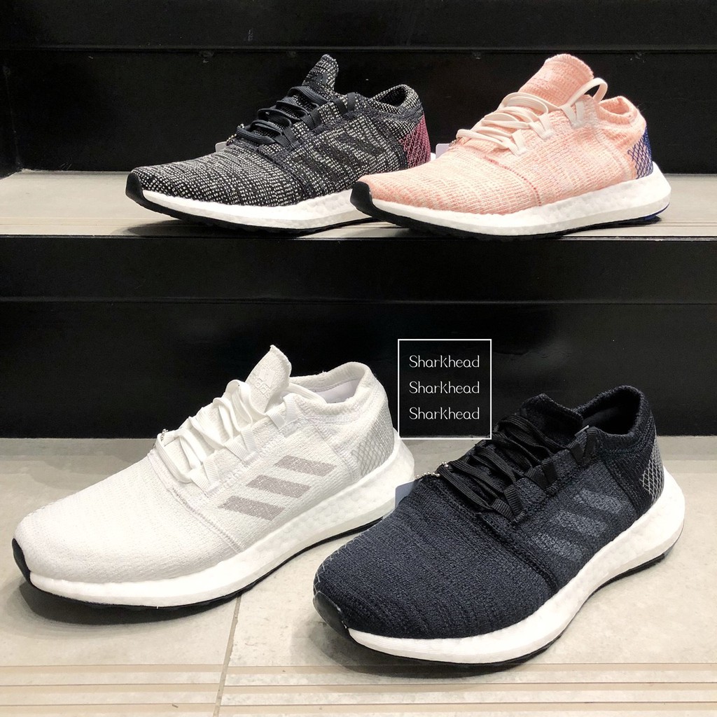 Sharkhead】現貨Adidas Pure Boost GO 男女慢跑B75665 AH2319 B75664 | 蝦皮購物