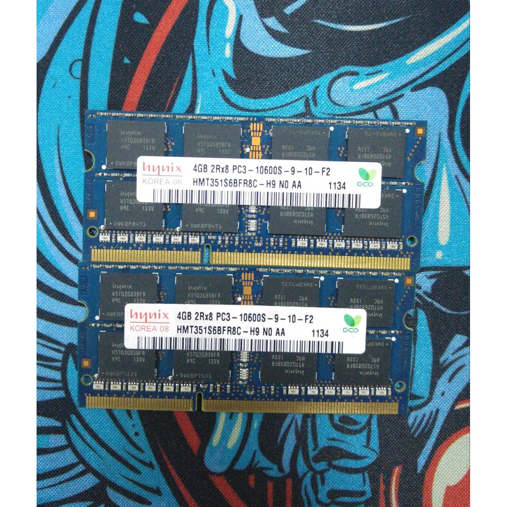 海力士 hynix DDR3 pc3 10600 4G 筆電記憶體 RAM 筆電 記憶體