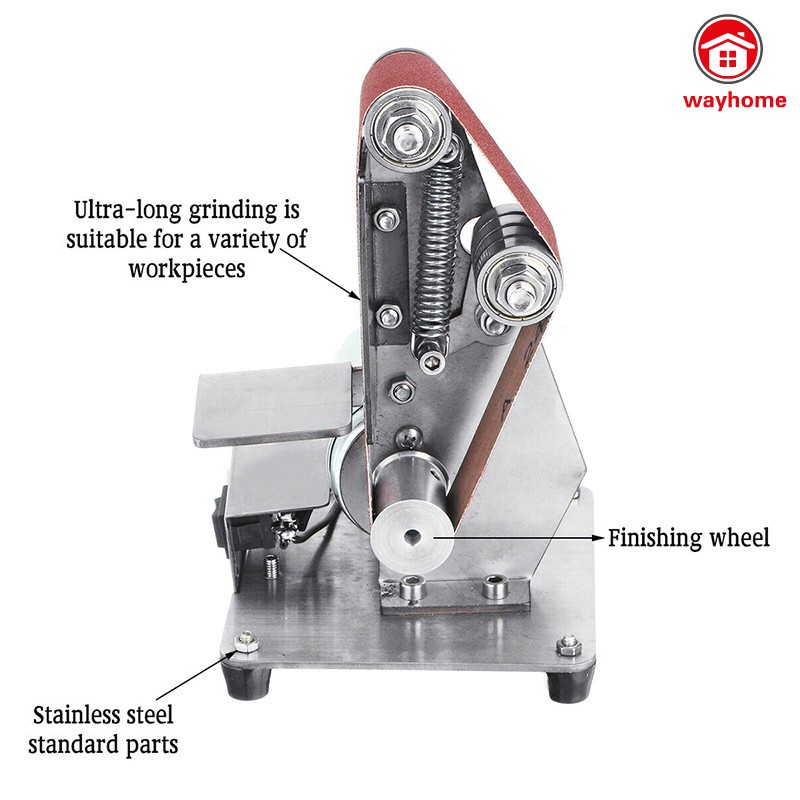 【現貨】·*Wayhome* Mini DIY Belt Sander Sanding Grinding Machine
