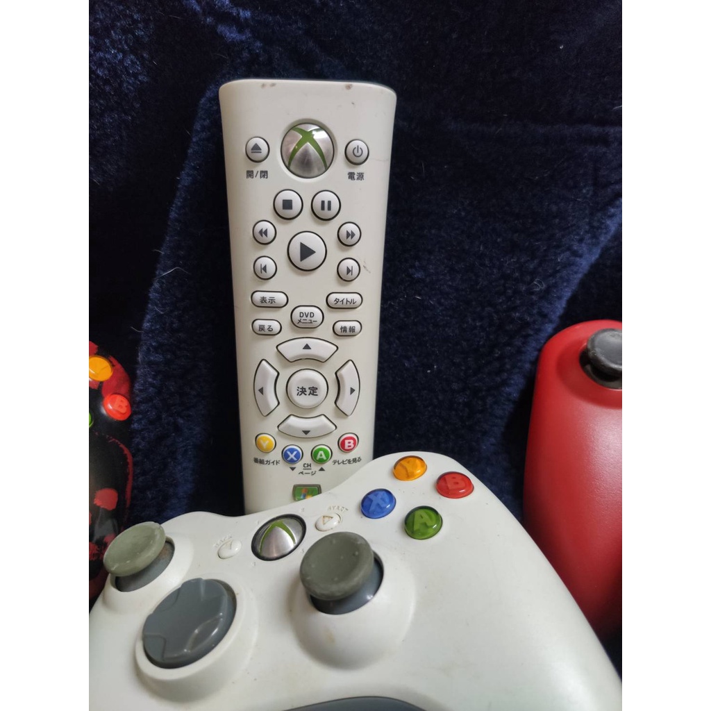 360配件 二手良品_極新Microsoft 微軟Xbox360原廠 無線DVD遙控器播放器(免設定)