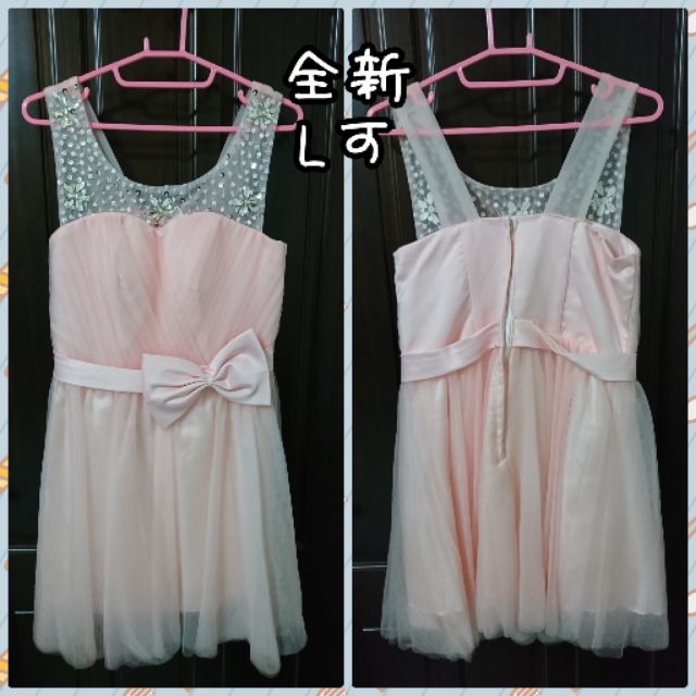 粉色禮服 伴娘服 短禮服