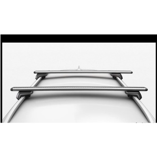 <<綠色工場臺南館>> 都樂Thule Raised Rail Evo 7104 靜音鋁桿 車頂架 車頂橫桿 鋁合金車架