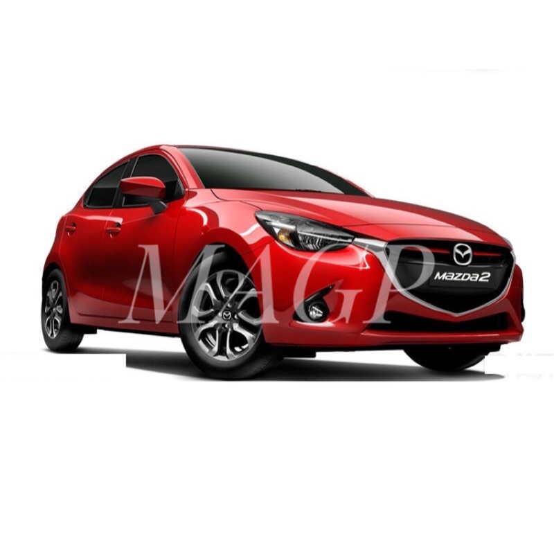 MAZDA 魂動 MAZDA 2 紅鬍子 白鬍子 水箱飾條/水箱護罩  尊榮版改頂級 正廠零件