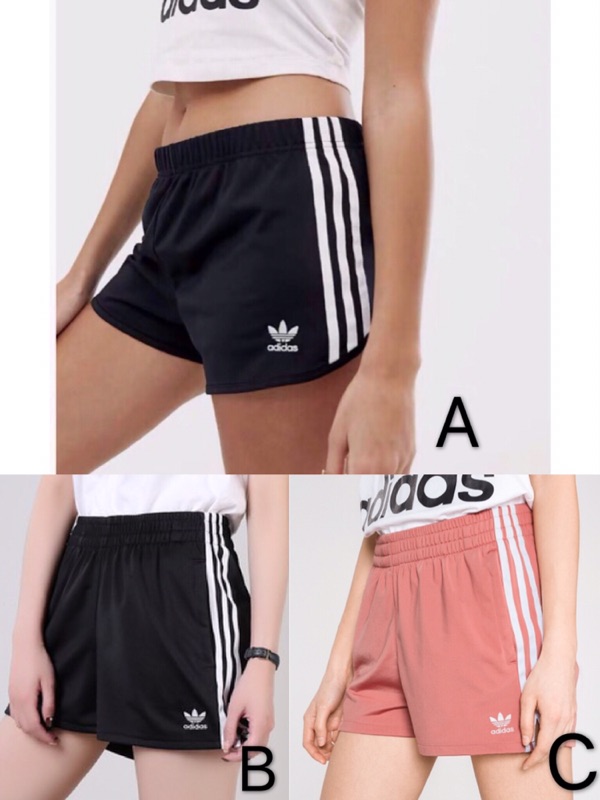 ADIDAS 愛迪達3-STRIPES 運動短褲三線DV2555 DV2559 黑CY4763 粉CY4765 | 蝦皮購物