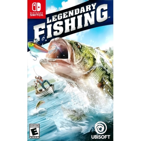 【全新未拆】任天堂 SWITCH NS 傳奇小釣手 傳奇釣魚 LEGENDARY FISHING 中文版【台中恐龍電玩】