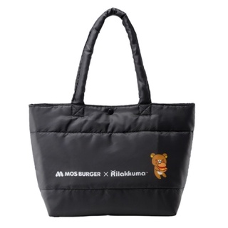 日本正版 拉拉熊 懶熊 懶懶熊 漢堡 空氣包 背包 手提包 收納包 可愛 摩斯漢堡聯名 托特包