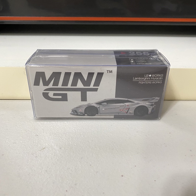 Mini GT 258 Lamborghini Lbwork 藍寶堅尼 水泥灰