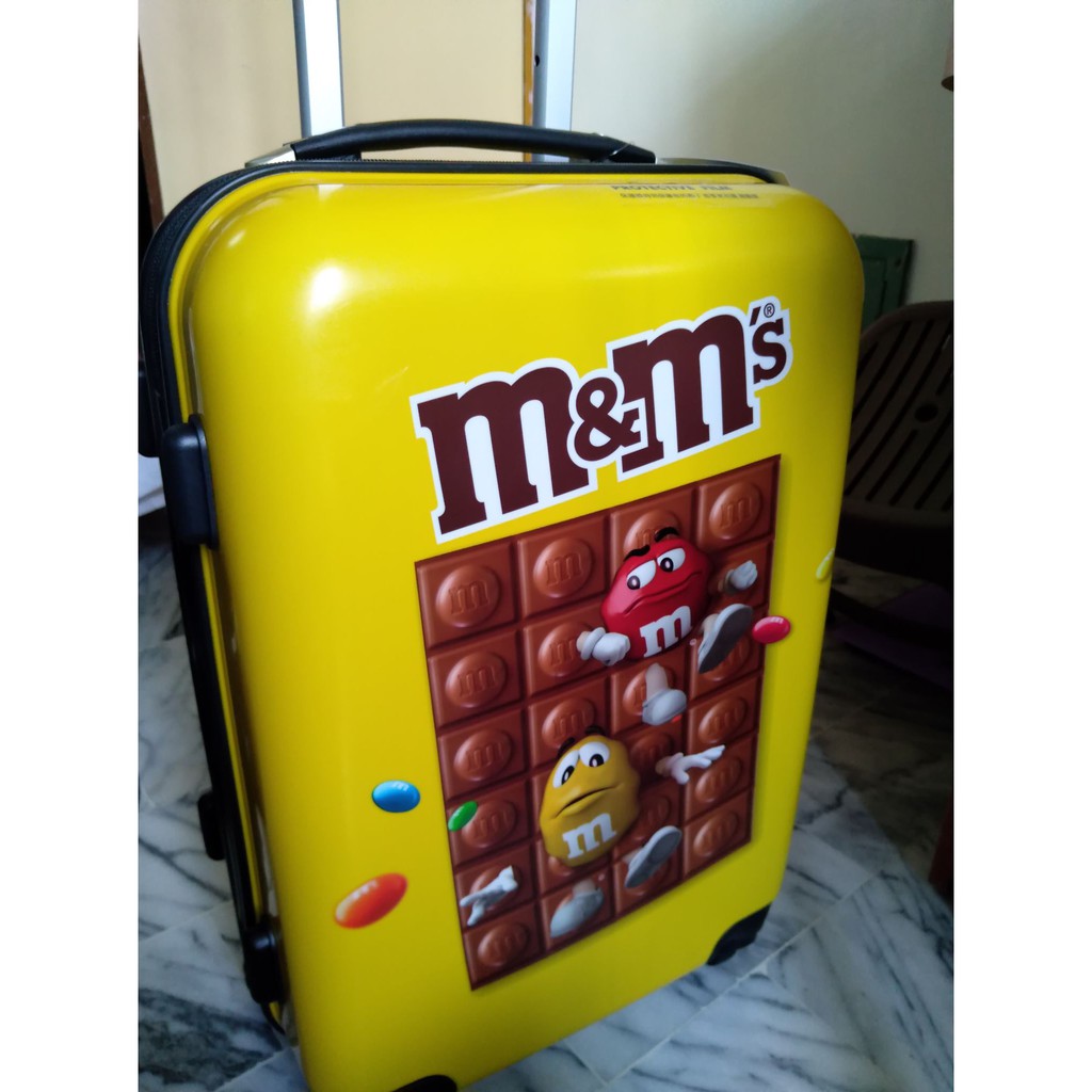 M&amp;M's精選片裝巧克力20吋登機行李箱----(市價5500元/個）免運費