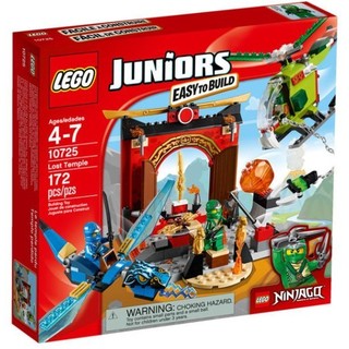 【MR W 】LEGO 樂高 積木 JUNIORS 旋風忍者 Lost Temple 10725