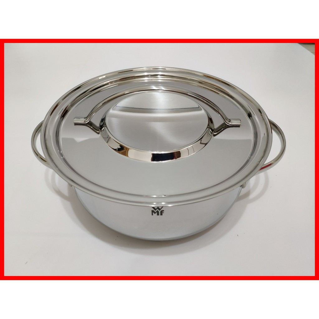 WMF原廠正品GALA2 系列20CM，3.4L低身湯鍋附蓋，可加購蒸籠 不鏽鋼鍋 現貨